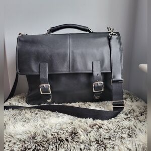 Coach Lexington Flap Business Brief Laptop Bag *Signs Of Wear
